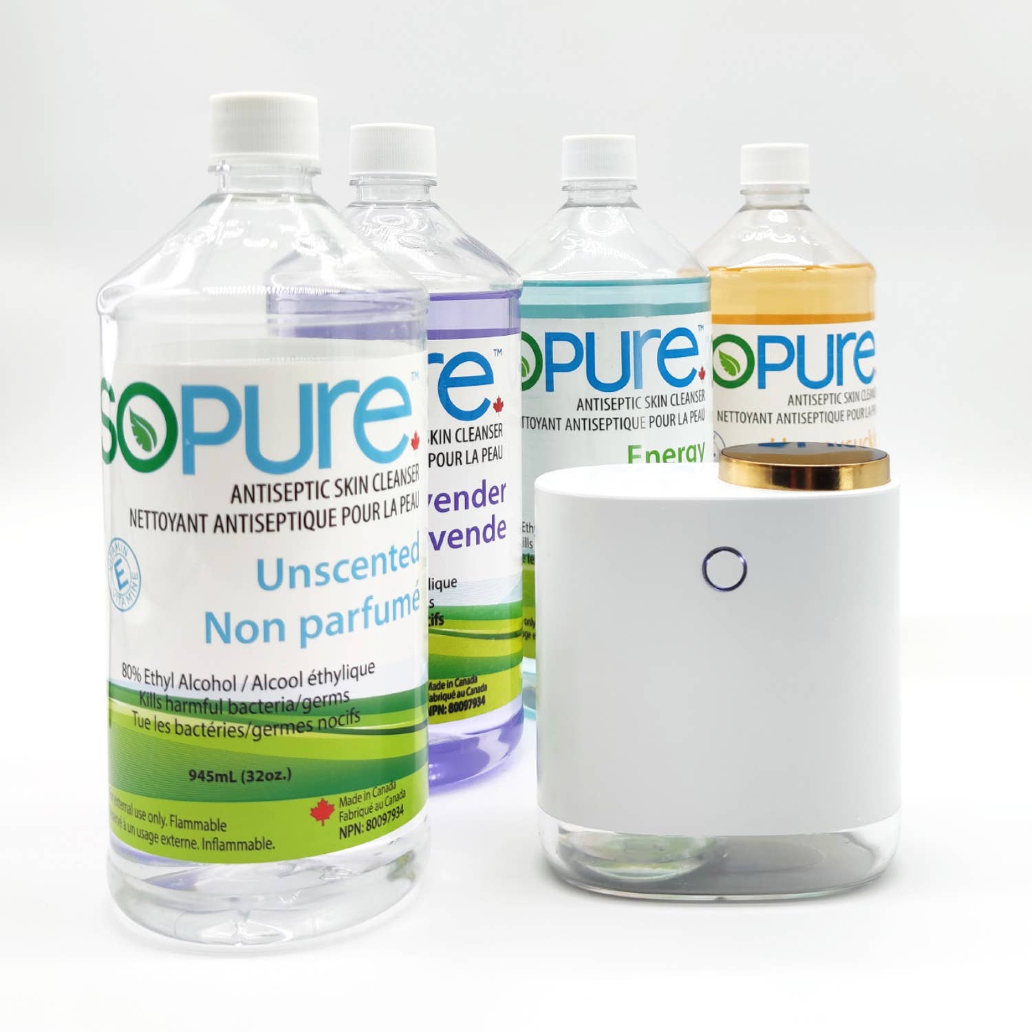 SoPure - Wholesale Hand Sanitizer - Disinfectant Mist Dispenser2