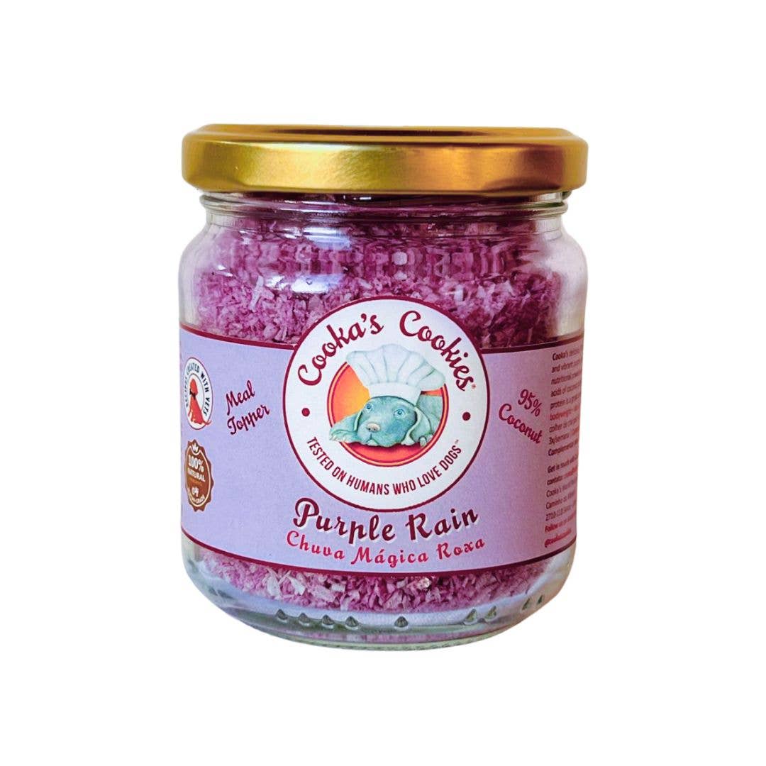 Cooka's Cookies - Wholesale Pet Food - Dog - Purple Rain - Meal Topper for Cats and Dogs