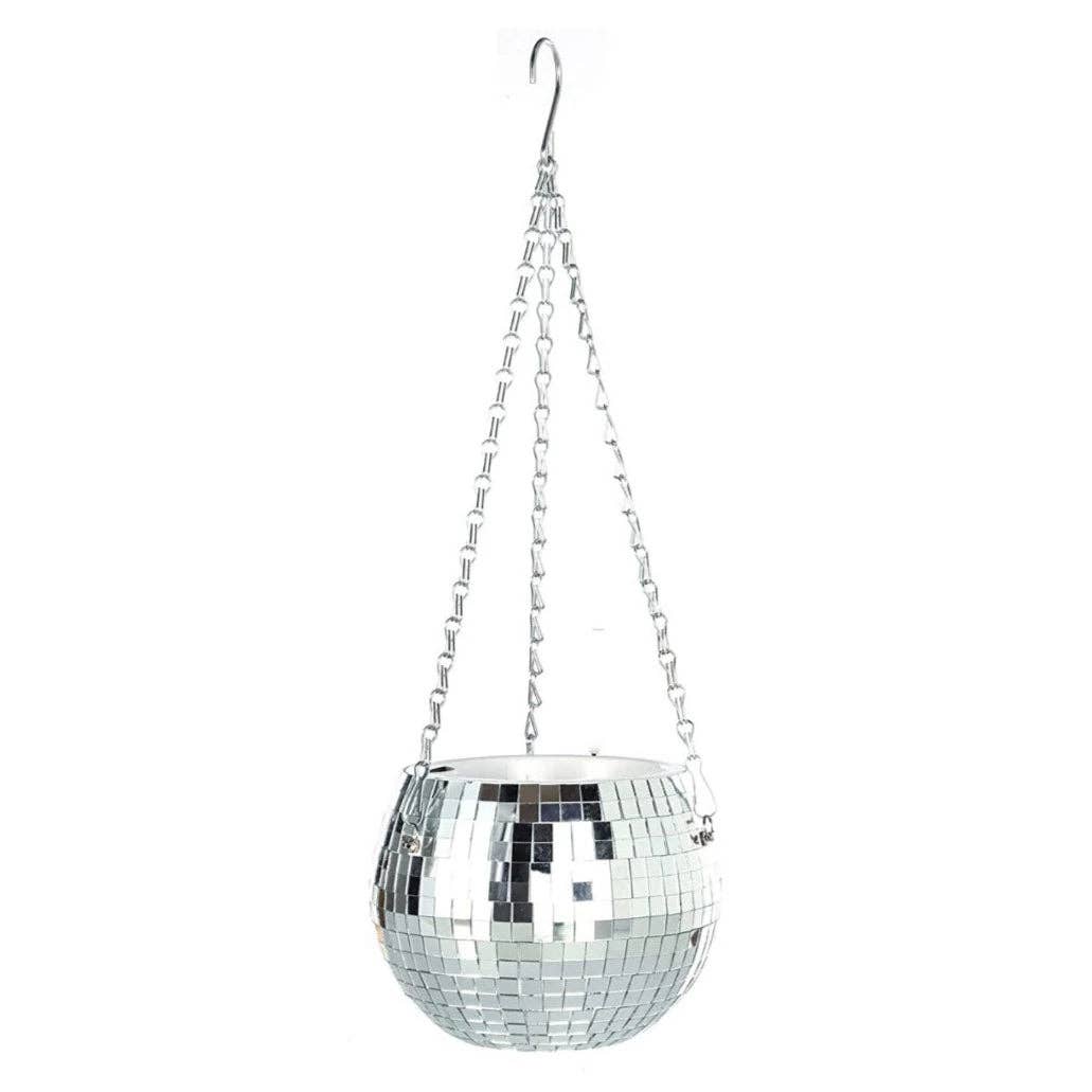 Filtrum Home – Großhandel Pflanzenampel – Selbstbewässernder Disco-Ball-Pflanztopf0