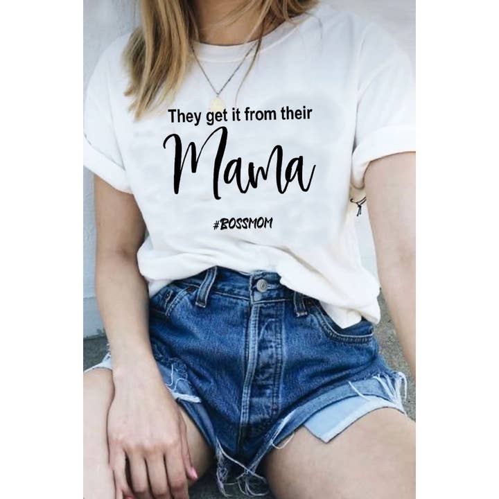 T-SHIRT MAMA GRAPHIC POUR FEMME pour la vente par Nobrand