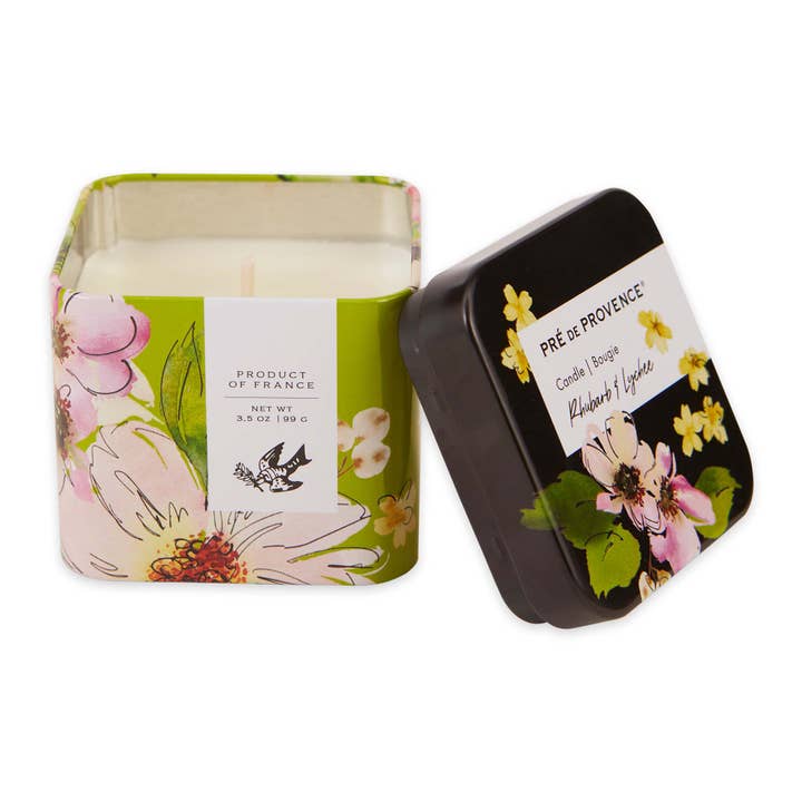 Le Jardin - Rhubarb & Lychee Candle for wholesale by European Soaps