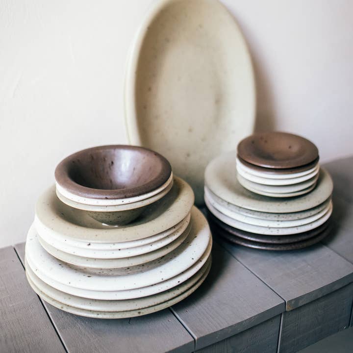 Bosque Cereal Bowl White Stoneware for wholesale on Faire4