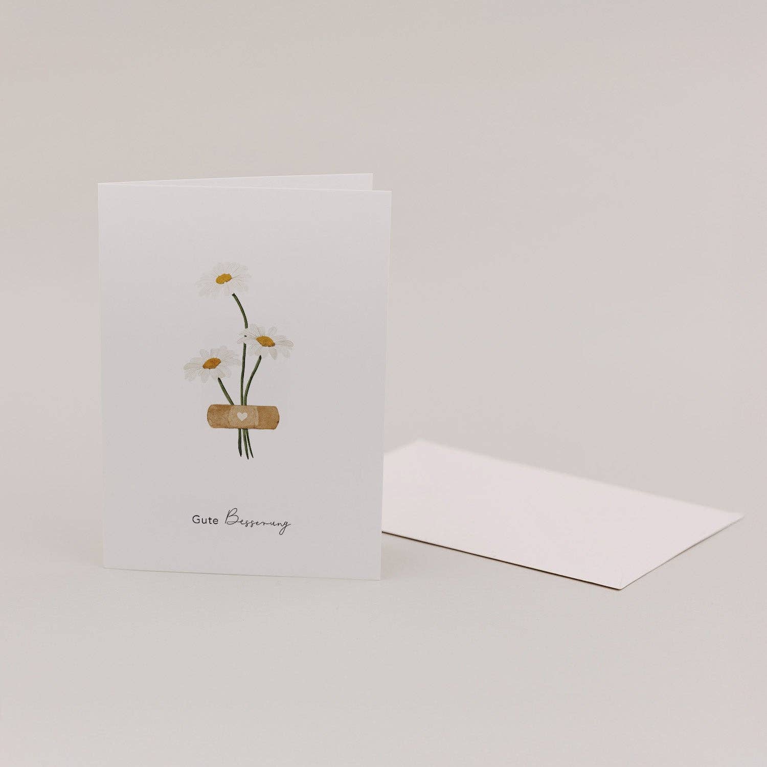 Eulenschnitt – Großhandel Gute-Besserung-Karten – Klappkarte Pflaster (VE = 10 Stk.)7