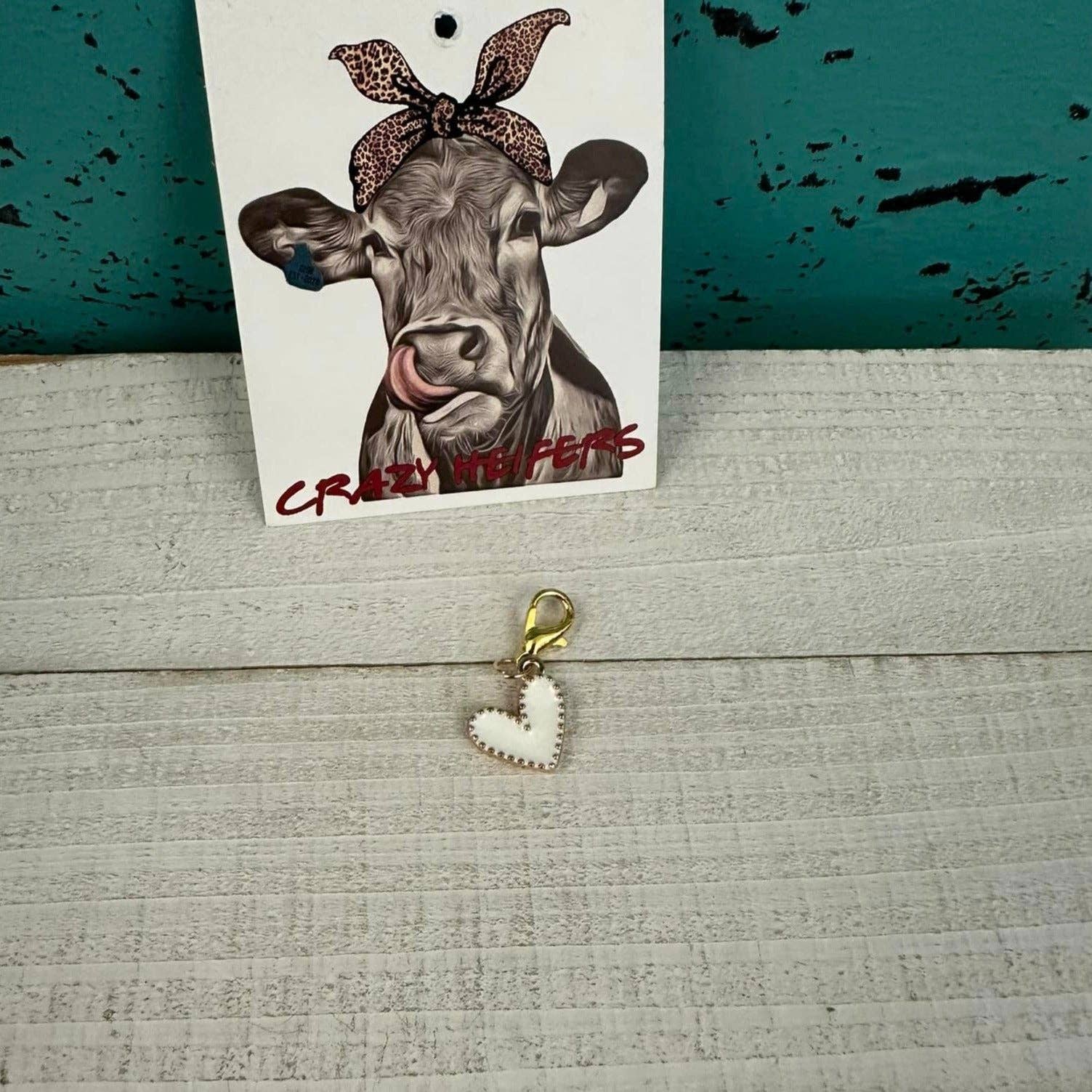 Crazy Heifers Wholesale - Wholesale Individual Charm/Pendant - Clip-on Charms Gold Tone V225