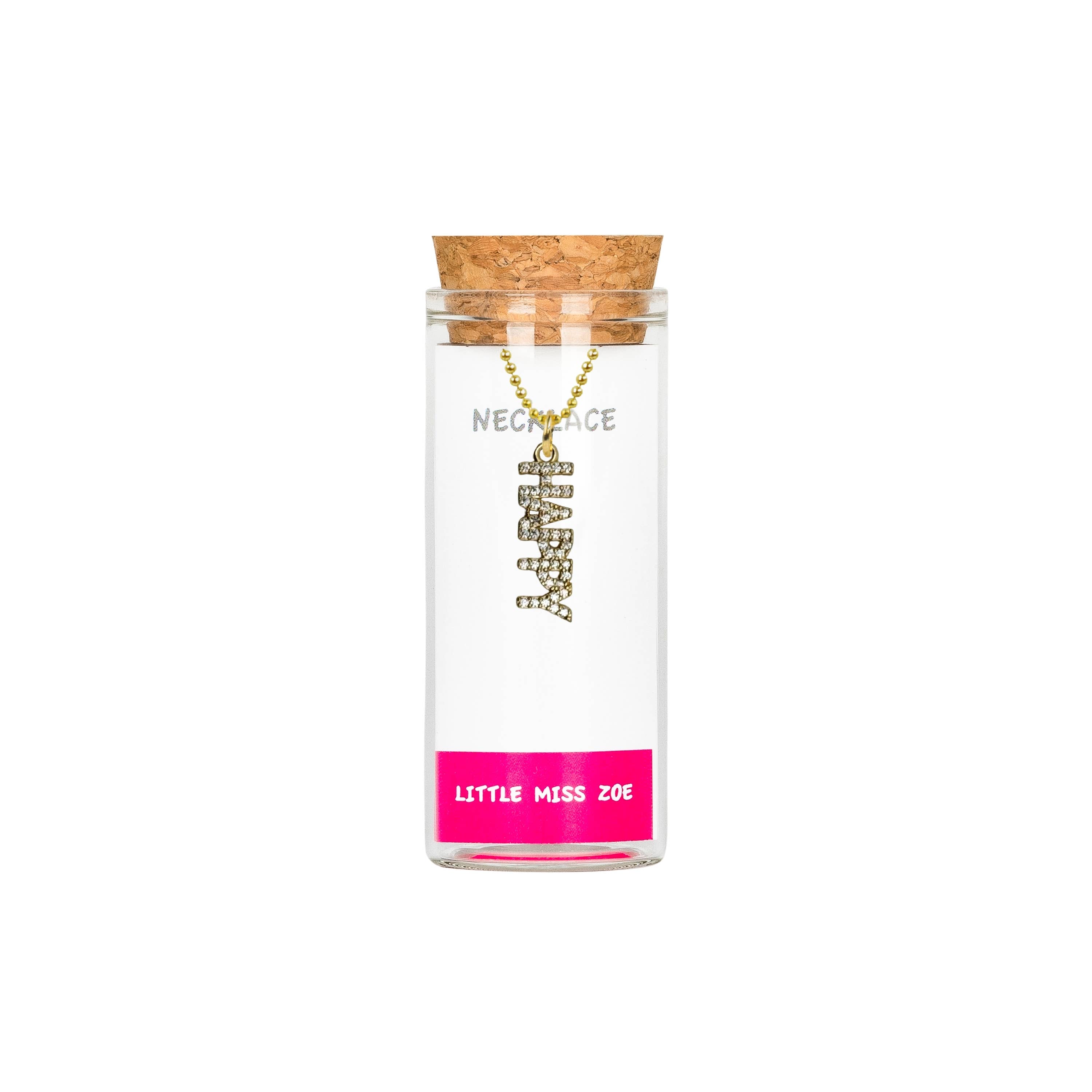 Little Miss Zoe - Wholesale Kids Necklace - Kids - Kids Charm Necklace in a glass bottle30