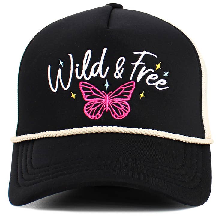 KBETHOS - Wholesale Trucker Hat - Women's - Wild & Free Foam Trucker Mesh Cap