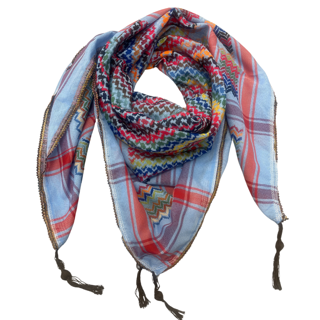 Sitti Social Enterprise - Vendita all'ingrosso Sciarpa - Unisex - Sciarpa Kuffiyeh ai Mirtilli1