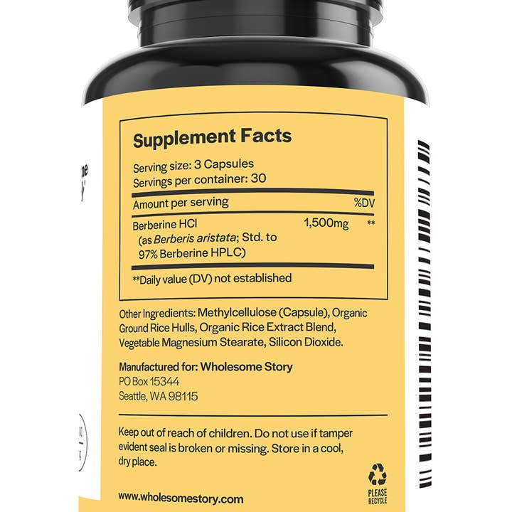 Wholesome Story - Wholesale Oral Supplement/Vitamin - Berberine