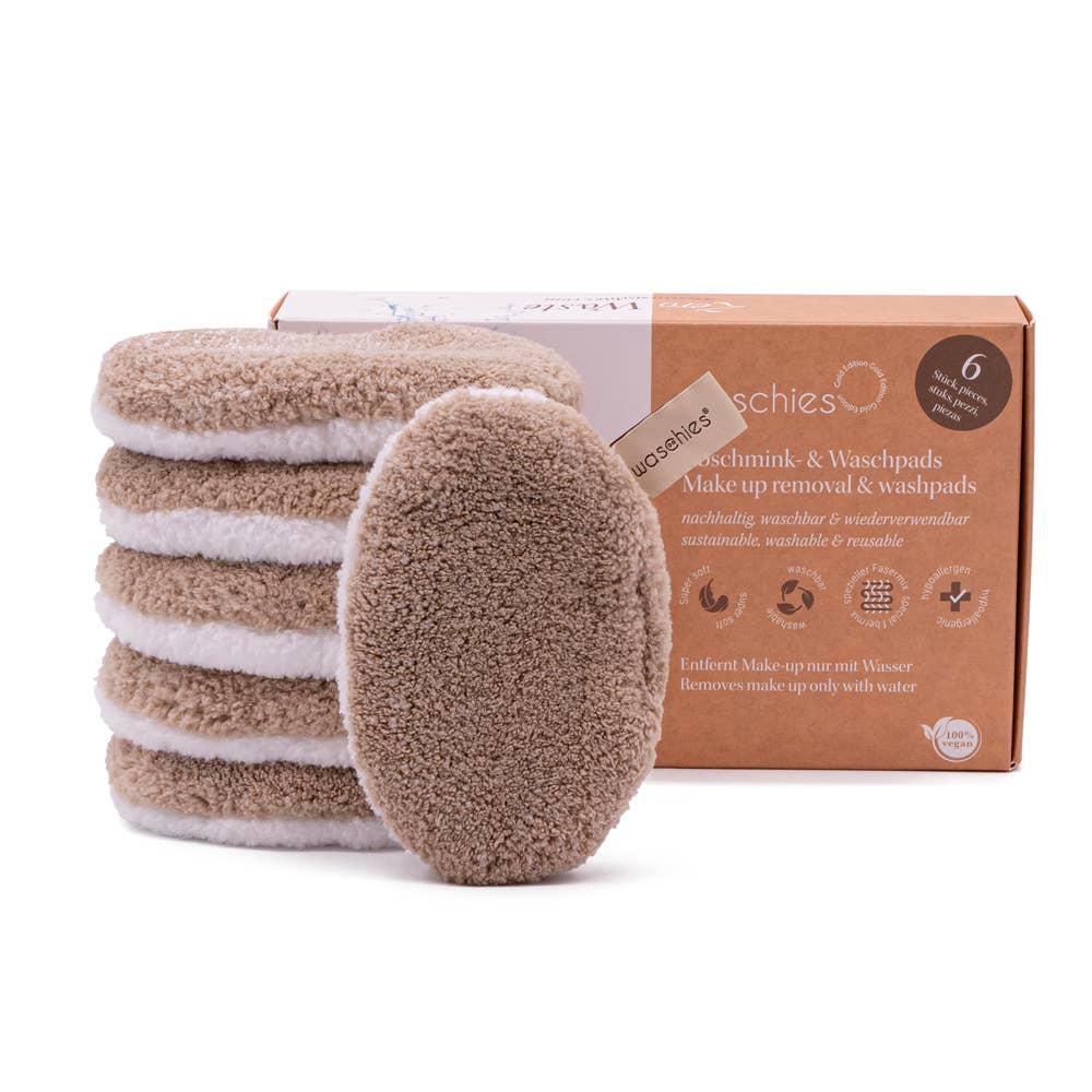 waschies – Engroshandel Makeupfjerner – Washy genanvendelige makeup-fjernere – sæt med 6 stk.5