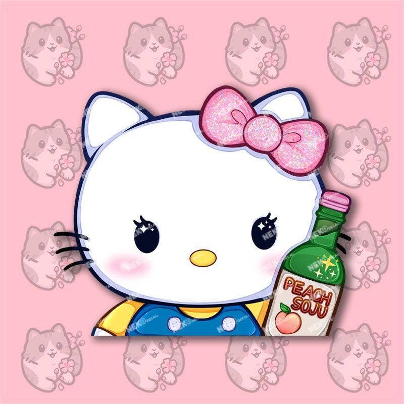 Nekodecal - Wholesale Sticker - Cute Friends Peekers4