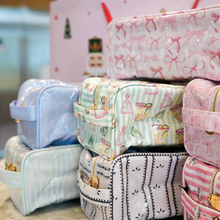 KENZKUSTOMZ - Wholesale Toiletry Bag - Women's - Clear Coat Toiletry Dopp Kit10