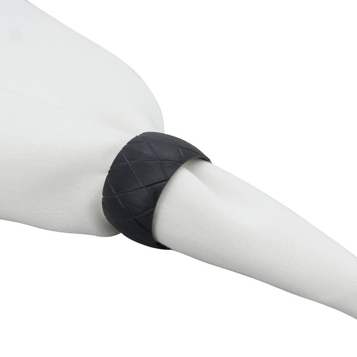 Saro Lifestyle - Wholesale Napkin ring - Harlequin Napkin Ring3