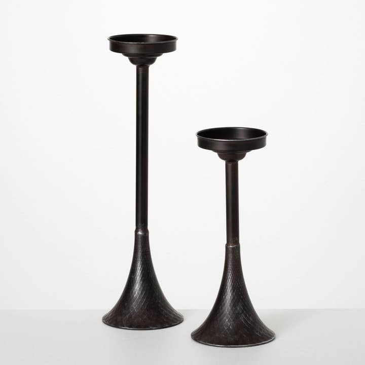 Sullivans Home Decor - Wholesale Candle Holder - Bell-Shaped Candle Holder Set