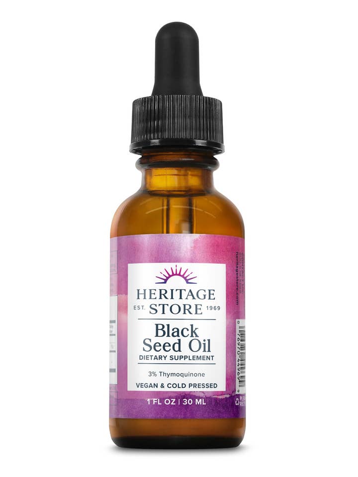 Black Seed Oil, Organic 8 oz/16 oz for wholesale by Heritage Store