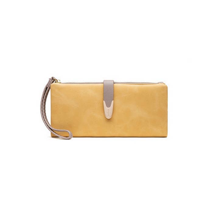 ACCITY - Wholesale Wallet - Women's - CASUAL FASHION BUCKLE LONG WOMEN'S WALLET_CWAB2335