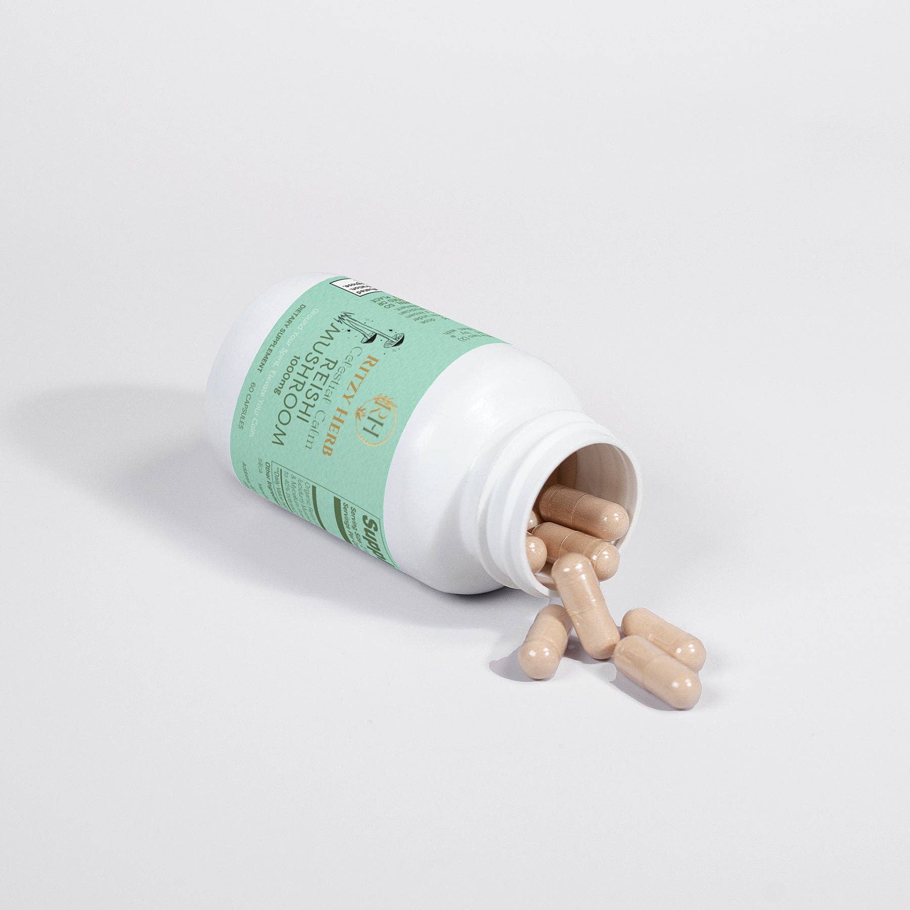 Ritzy Herb - Wholesale Oral Supplement/Vitamin - Celestial Calm Reishi Mushroom Capsules2