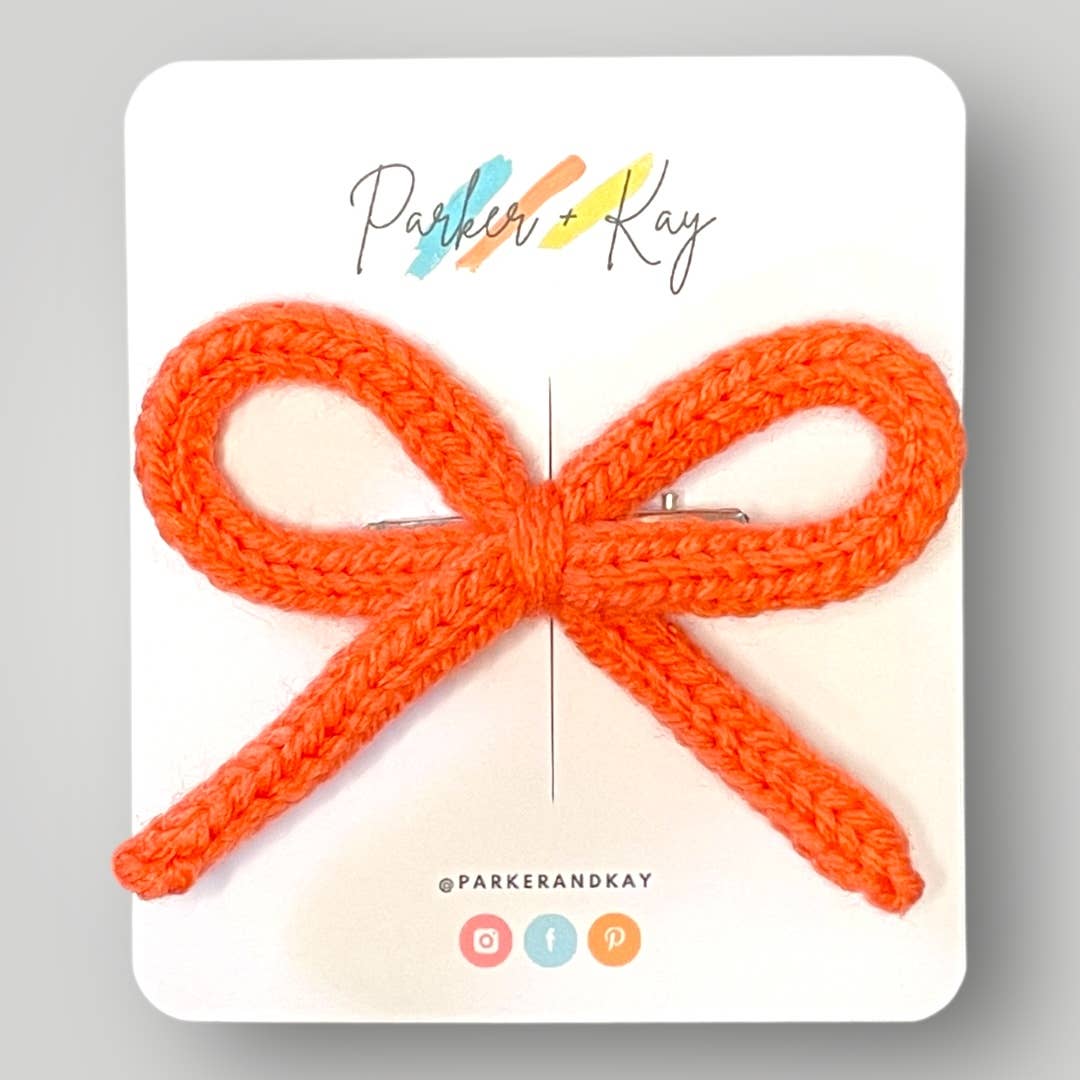 Parker and Kay Collective - Wholesale Hair Bow - Kids - Crocheted Hair Bows0