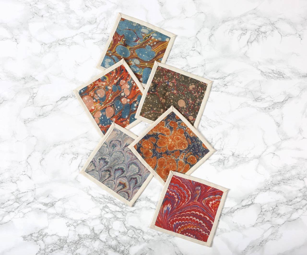 Siren Song - Wholesale Dinner & cloth napkin - Library Set/6 Cocktail Napkins