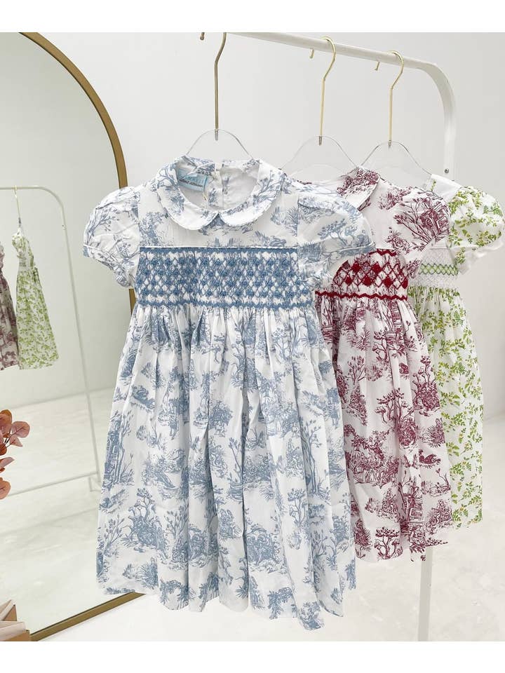 Annafie London Ltd - Wholesale Dress - Kids - THEODORA smocked dress9