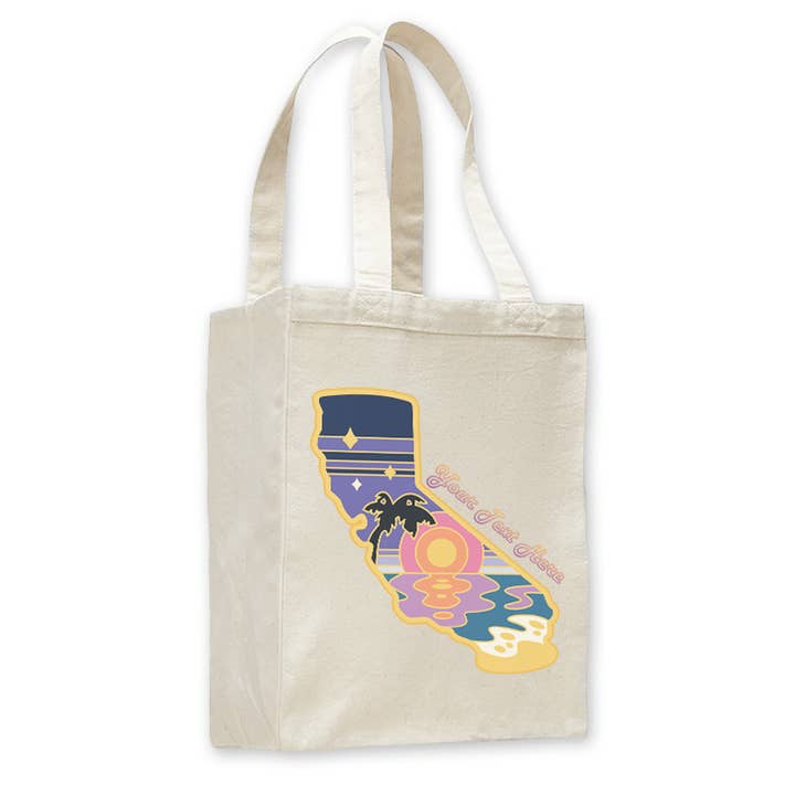SF Mercantile - Vente Tote bag – unisexe - Petit sac à livres en toile personnalisable8