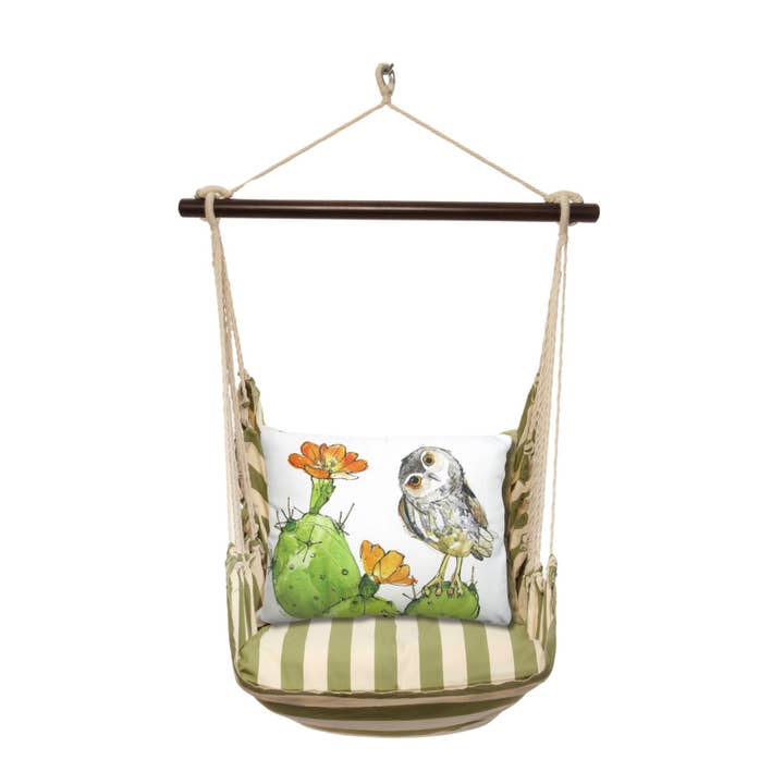 Magnolia Casual - Wholesale Swing Set - Hammock Swing 4-Piece Set indoor / outdoor - Summer Palms9