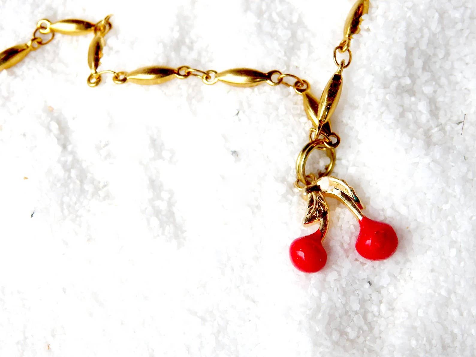 AnkletAllure - Wholesale Anklet - Rockabilly Jewelry Cherry Anklet Summer Jewelry Retro 50's6