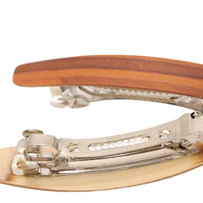 Holzkunstwerkstatt - Wholesale Hair Clip - Women's - wooden hair clip, normal size (83mm), “wild apple”2