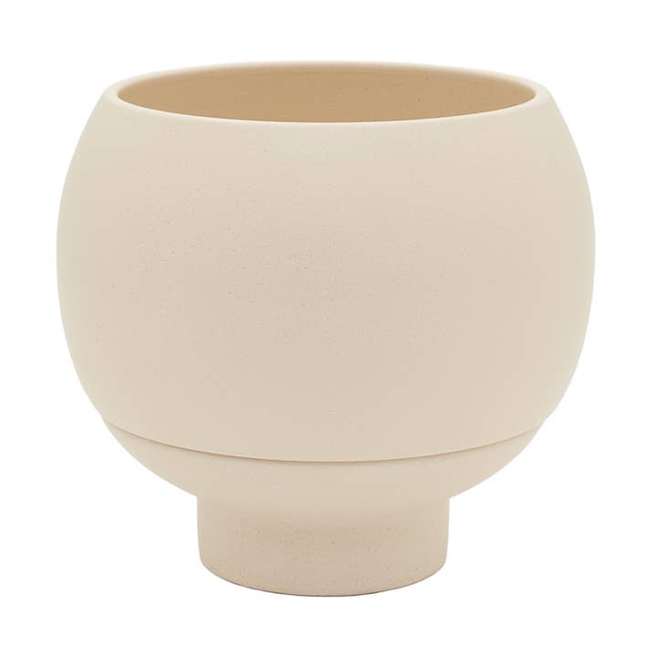 Small Otis Self Watering Planter Chalk for wholesale by Potted