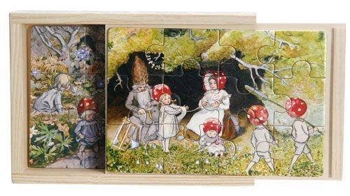 Challenge and Fun, Inc. – wholesale Puzzle – Child – Elsa Beskow "Children of the Forest" Tray Puzzle3