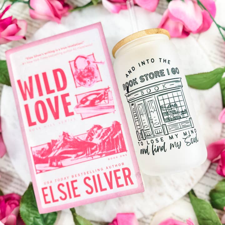 Naar de boekwinkel ga ik om mijn verstand te verliezen 16 oz matglas voor wholesale door The Swoon Room