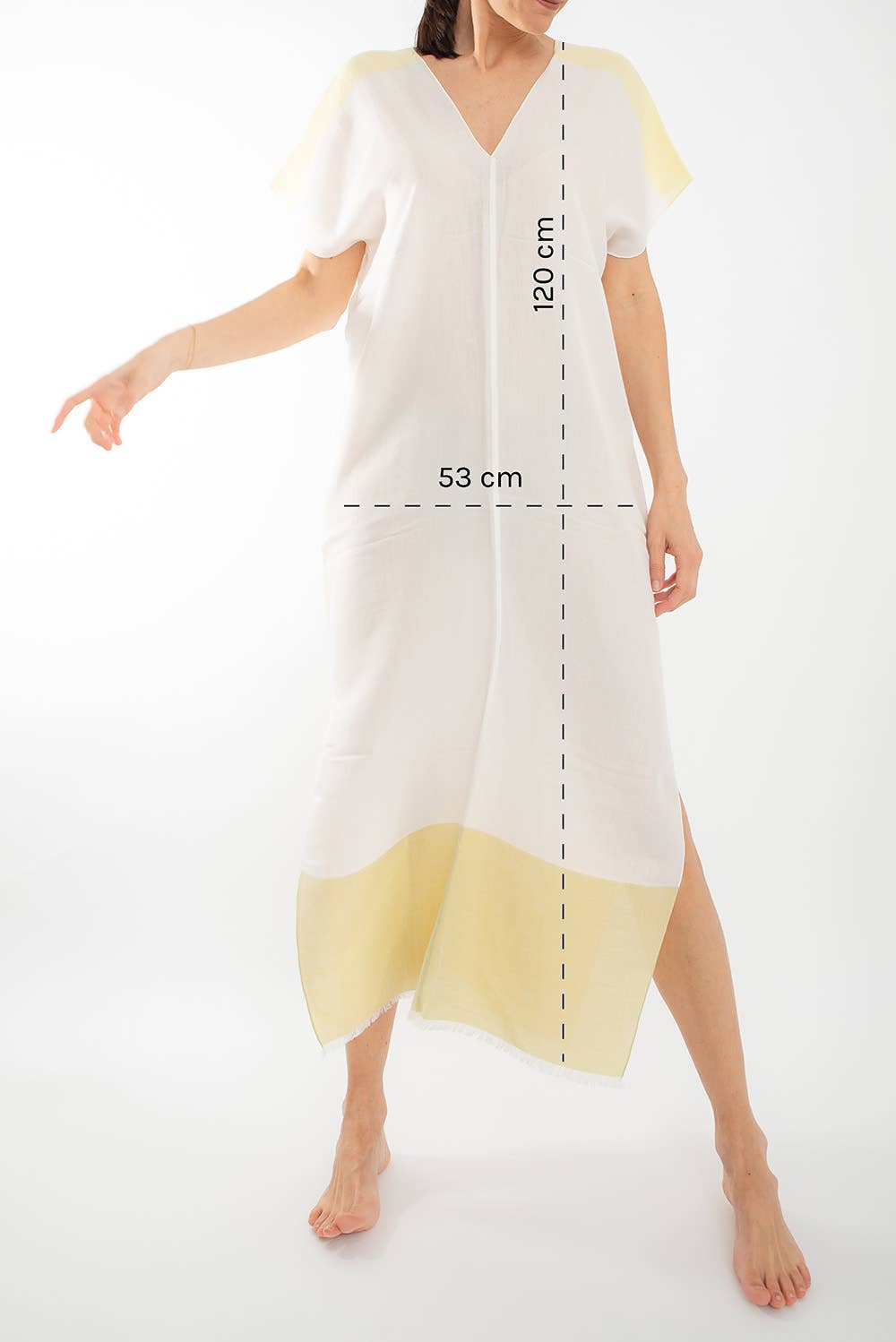 Abstract - Wholesale Swim Cover Up - Women's - Viscose and cotton caftan costume cover1