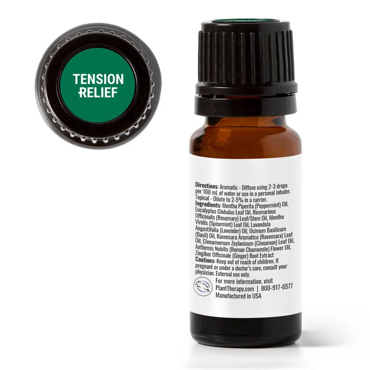 Plant Therapy - Wholesale Essential Oil - Tension Relief Essential Oil Blend 10 mL