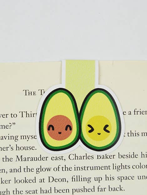 Avocado Magnetic Bookmark for wholesale by IMPAPER