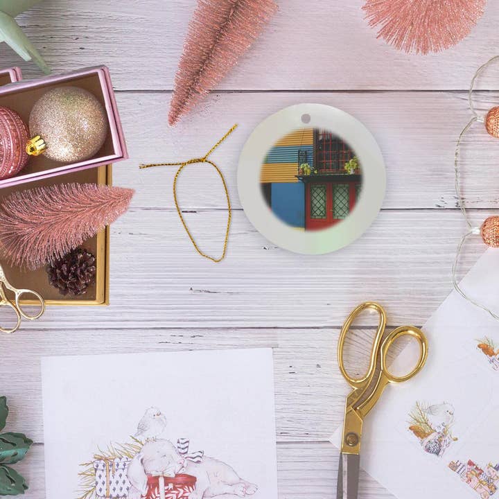 3dRose - Wholesale Ornament - 3dRose, Caminito, La Boca, Buenos Aires, Argentina - SA01 SWS0006 - Stuart Westmorland, Ornament5