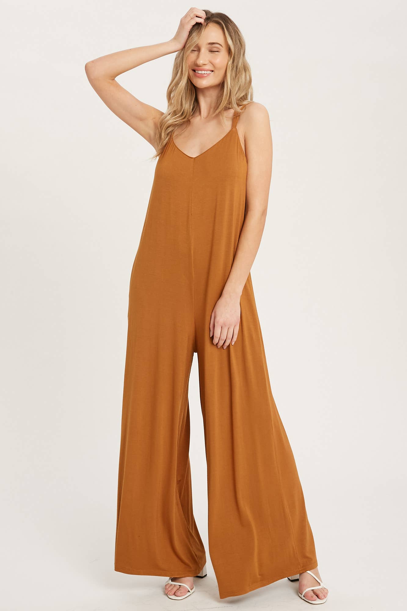 Bluivy - Wholesale Jumpsuit - Women's - CRISS-CROSS BACK WIDE LEG JUMPSUIT23
