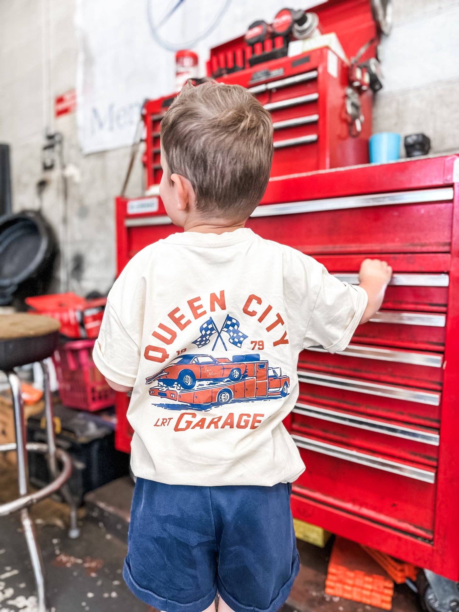 Little Rad Things - Wholesale Screen Printed T-Shirt - Kids - Boys Graphic Tee The Queen City Garage - USA Made3