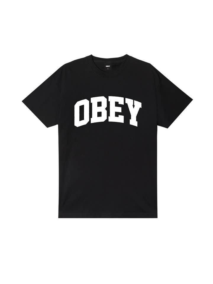 OBEY COLLEGIATE SS TEE for wholesale by OBEY Clothing