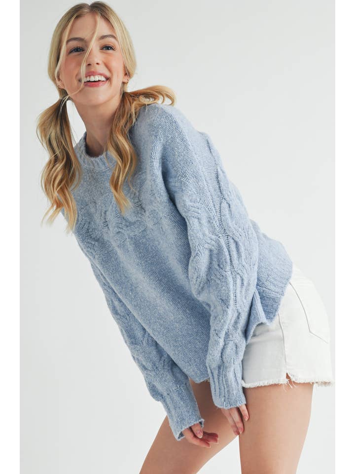 AEMI + CO - Wholesale Knit Sweater - Women's - 3205EK Elaine Sweater 27