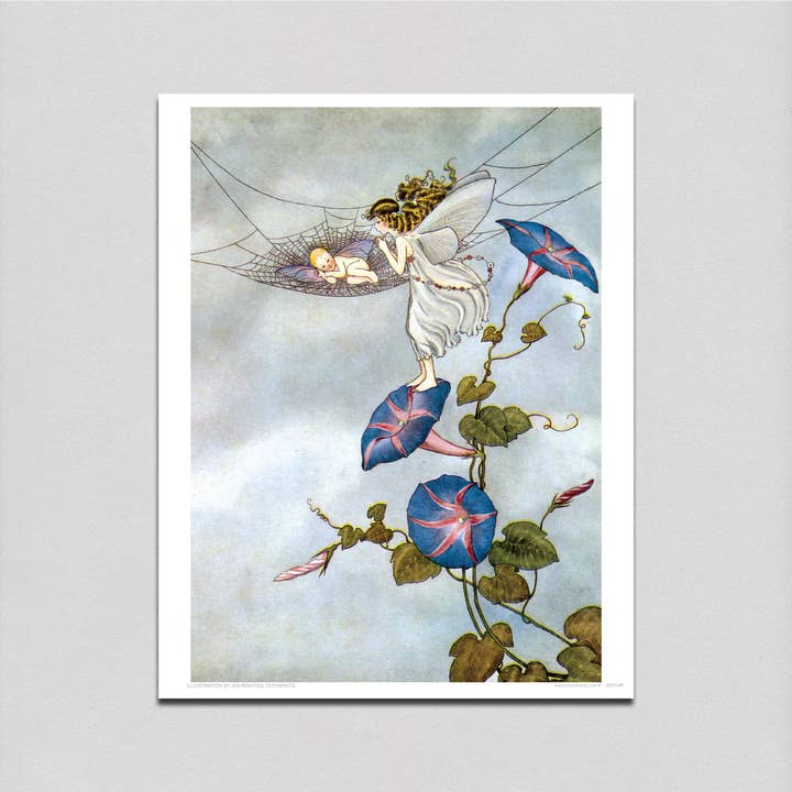 Fée et bébé féerique - Fairies Print pour la vente par Laughing Elephant