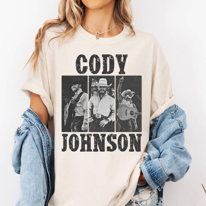 TheKingShirt - Wholesale Graphic Sweatshirt - Women's - Cody Johnson Nashville Country Music Tee - Official Merch1