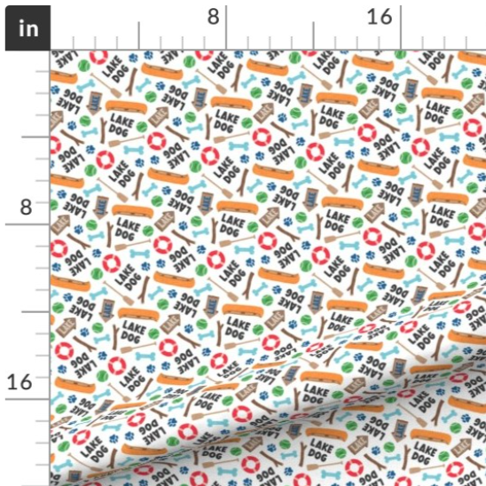 RUFFLECT Dog Bandanas - Wholesale Pet Bandana - Dog - Lake Dog RUFFLECT® Dog Bandana7