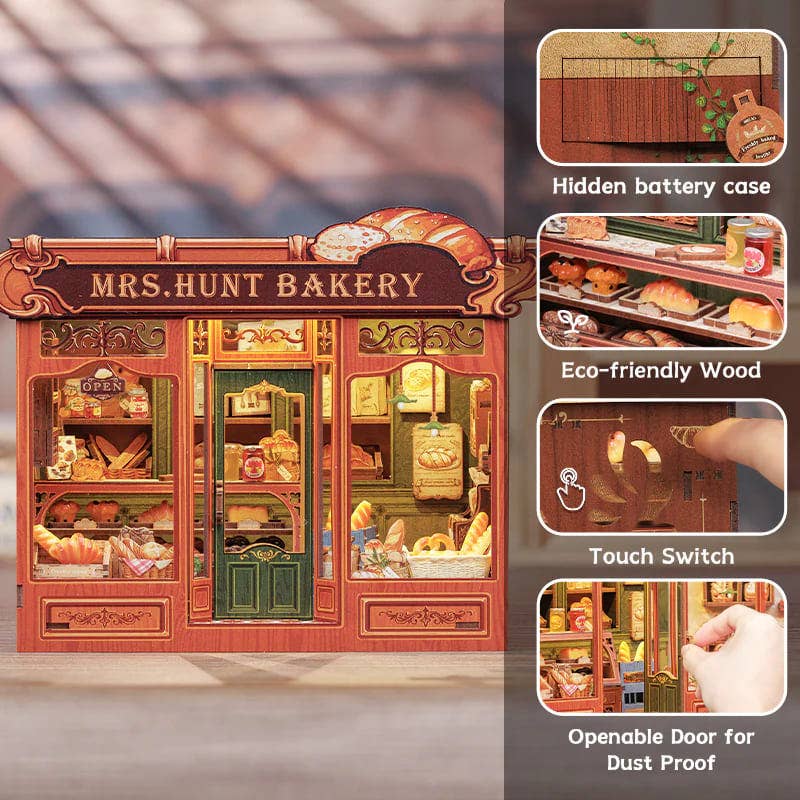 VCL CORP - Wholesale DIY Craft Kit - Mr Hunts Bakery - Book Nook CUTEBEE7