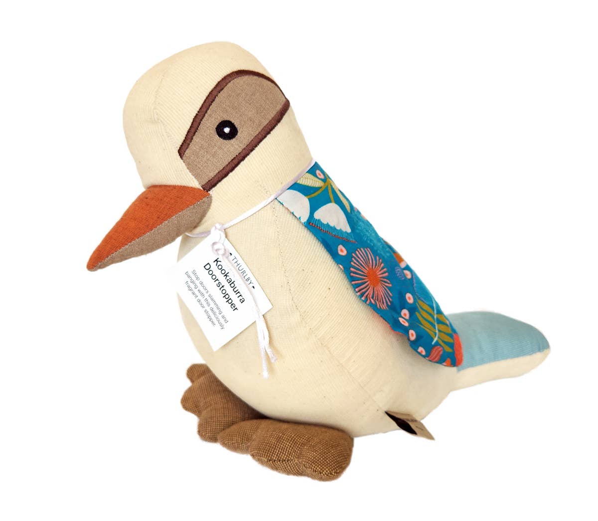 Thurlby Handmade Aromatic Homewares - Wholesale Door stop - Native Botanical Kookaburra Door Stop