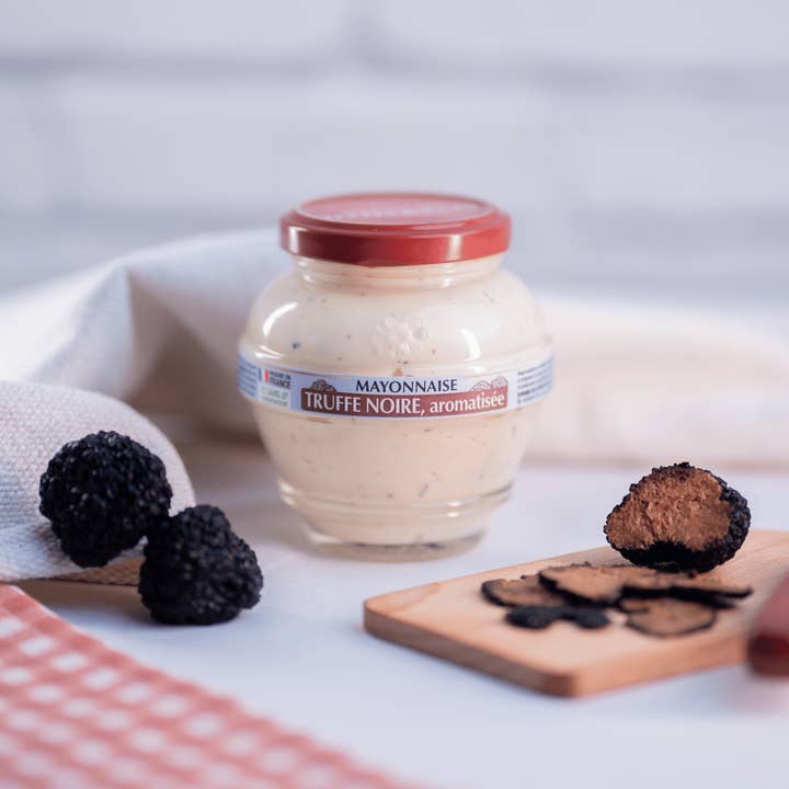 DOMAINE DES TERRES ROUGES - Wholesale Mayo - Black Truffle Mayonnaise, flavored 180g4