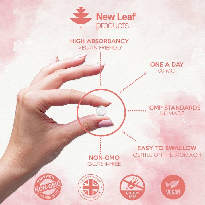 New Leaf products Ltd – wholesale Oral supplement/vitamin – Vitamin B1 Tablets Thiamine Supplement High Strength 100mg1