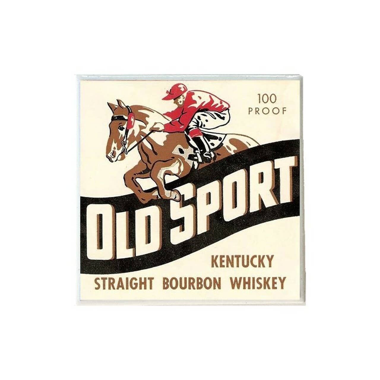 Layne Wilson – Engroshandel Bordskånere – Derby Vintage Annonce Gamle Sport Bourbon Coaster