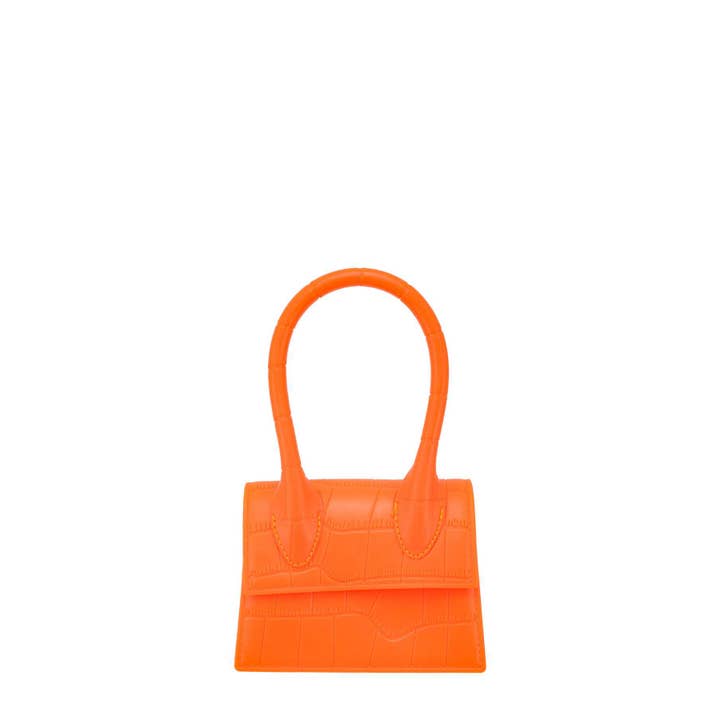 anbfashion - Wholesale Top handle bag – women's - NEW Crocodile Style Mini Jelly Bag with Top Handle2