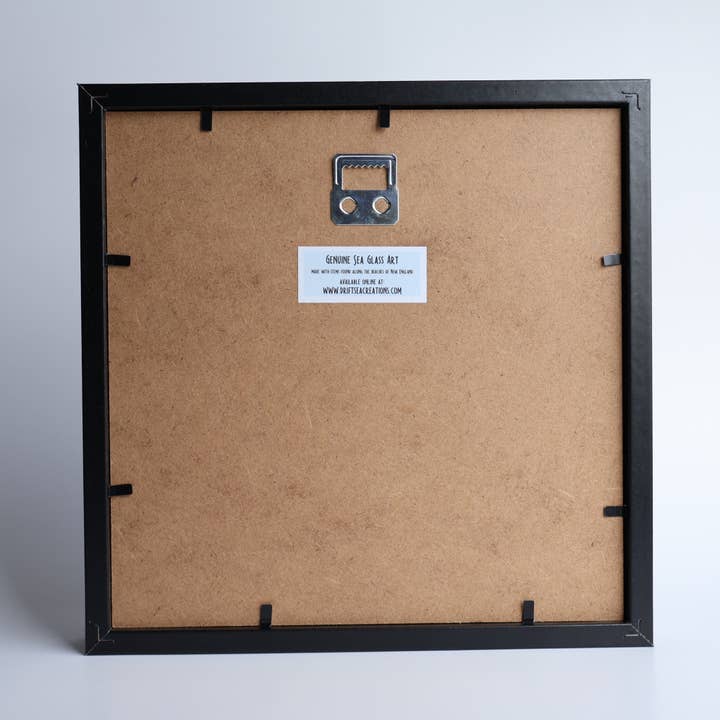 Driftsea Creations - Wholesale Art Print - Two Sea Glass Seagulls on Mussel Shells1