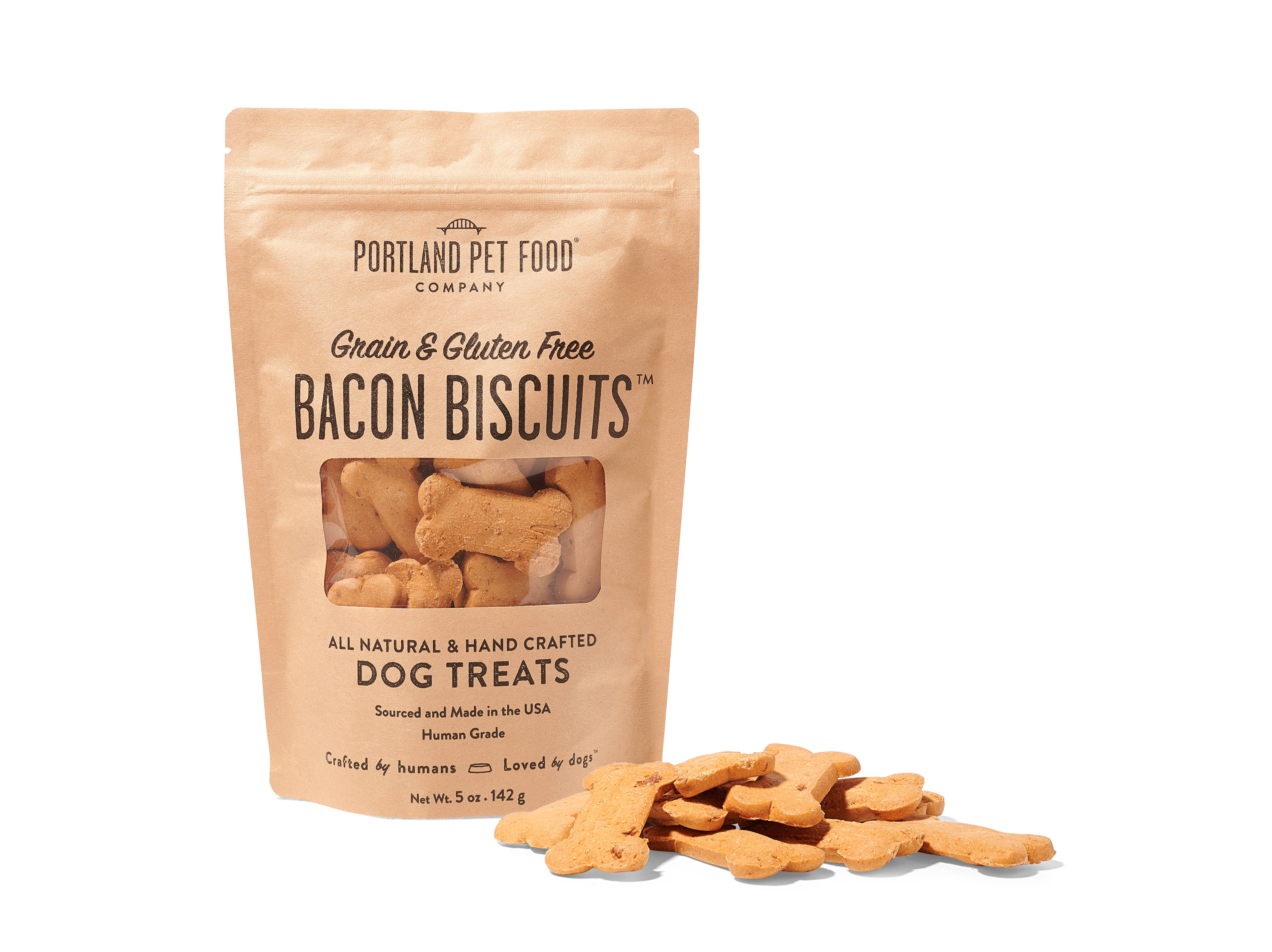 Portland Pet Food Company - Wholesale Pet biscuits – Dog - Grain and Gluten Free Bacon Dog Biscuits2