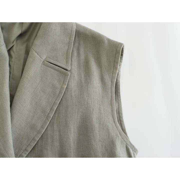 Sweetkama - Wholesale Top & pants set (NOT Loungewear) – Women's - Ladies Solid Color Suit Vest and Pants Sets 77473